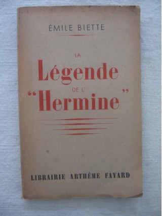 La légende de l'hermine