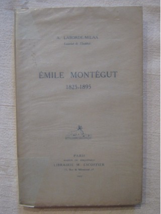 Un essayiste, Emile Montégut (1825-1895)