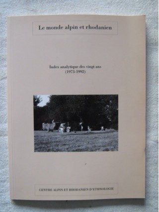 Index analytique des vingt ans (1973-1992)