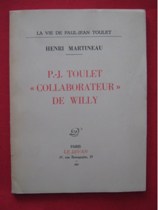 P.J. Toulet collaborateur de Willy