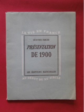 Présentation de 1900