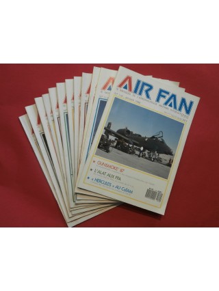 Air fan, mensuel de l'aéronautique militaire internationnale, 1988