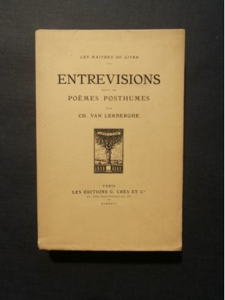 Entrevisions, suivi de poèmes posthumes