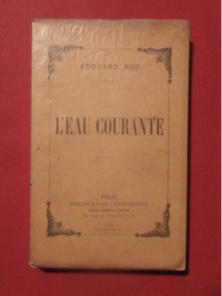 L'eau courante