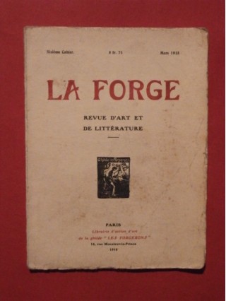 La forge, 6e cahier