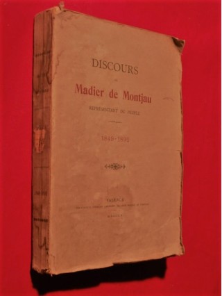 Discours de Madier de Montjau, représentants du peuple, 1849-1892