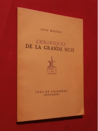 Chroniques de la grande nuit