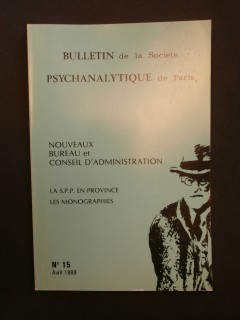 Bulletin de la société psychanalytique de Paris, n°15