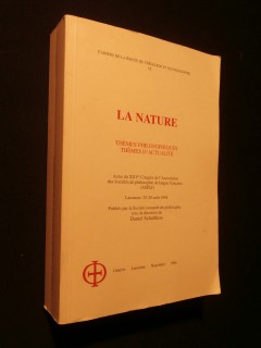 La nature, thèmes philosophiques, thèmes d'actualités