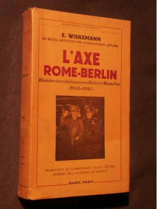 L'axe Rome Berlin