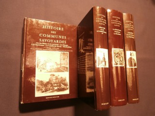 Histoire des communes savoyardes, 4 tomes