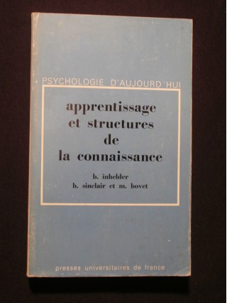 Apprentissage et structures de la connaissance