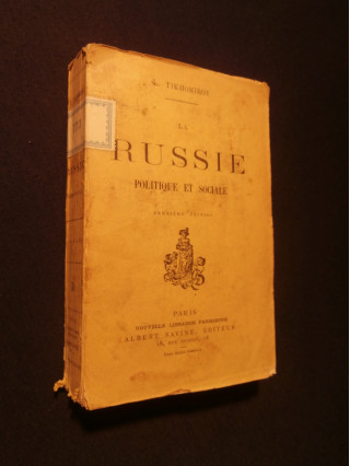 La Russie politique et sociale