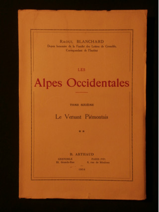 Les Alpes occidentales, le versant piémontais, T6, partie 2