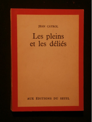 Les pleins et les déliés