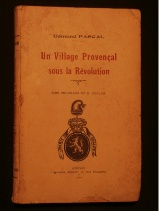 Un village provençal sous la révolution