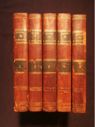 Oeuvres de Bonaparte, 5 tomes