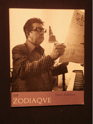 Revue Zodiaque n°135, Henri Dutilleux