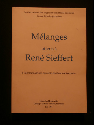 Mélanges offerts à René Sieffert