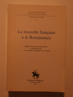 La nouvelle française à la Renaissance