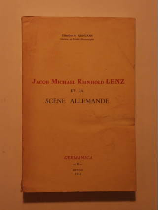 Jacob Michael Reinhold Lanz et la société allemande