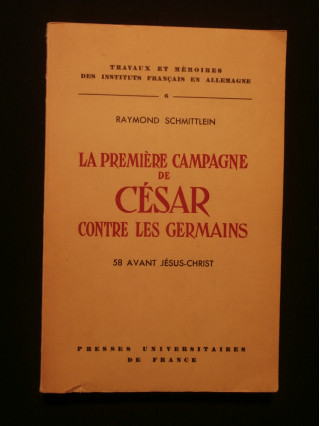 La première campagne de César contre les germains, 58 avant JC