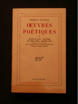 Oeuvres poétiques, tome 2