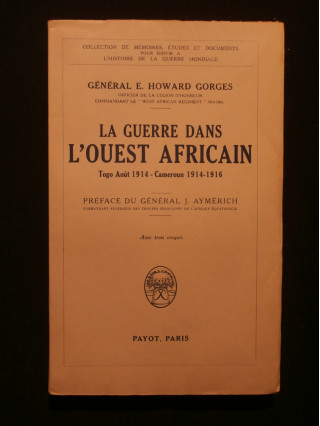 La guerre dans l'ouest africain, Togo Août 1914 - Cameroun 1914 -1916