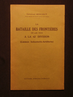 La bataille des frontières à la 42e division