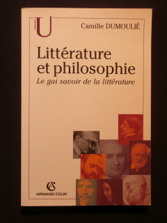 Littérature et philosophie, le gai savoir de la littérature