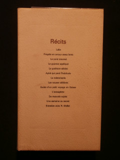 Récits