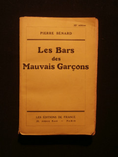 Les bars des mauvais garçons