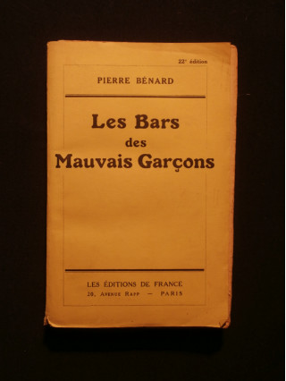 Les bars des mauvais garçons