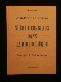 Nuée de corbeaux dans la bibliothèque