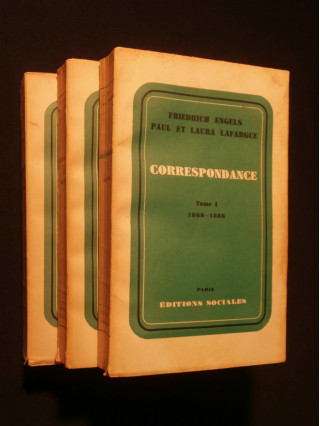 Correspondance, 3 tomes