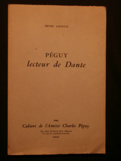 Péguy, lecteur de Dante