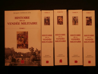 Histoire de la Vendée militaire, 5 tomes