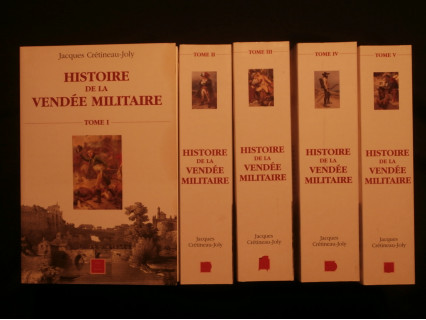 Histoire de la Vendée militaire, 5 tomes