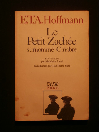 Le petit Zachée surnommé Cinabre